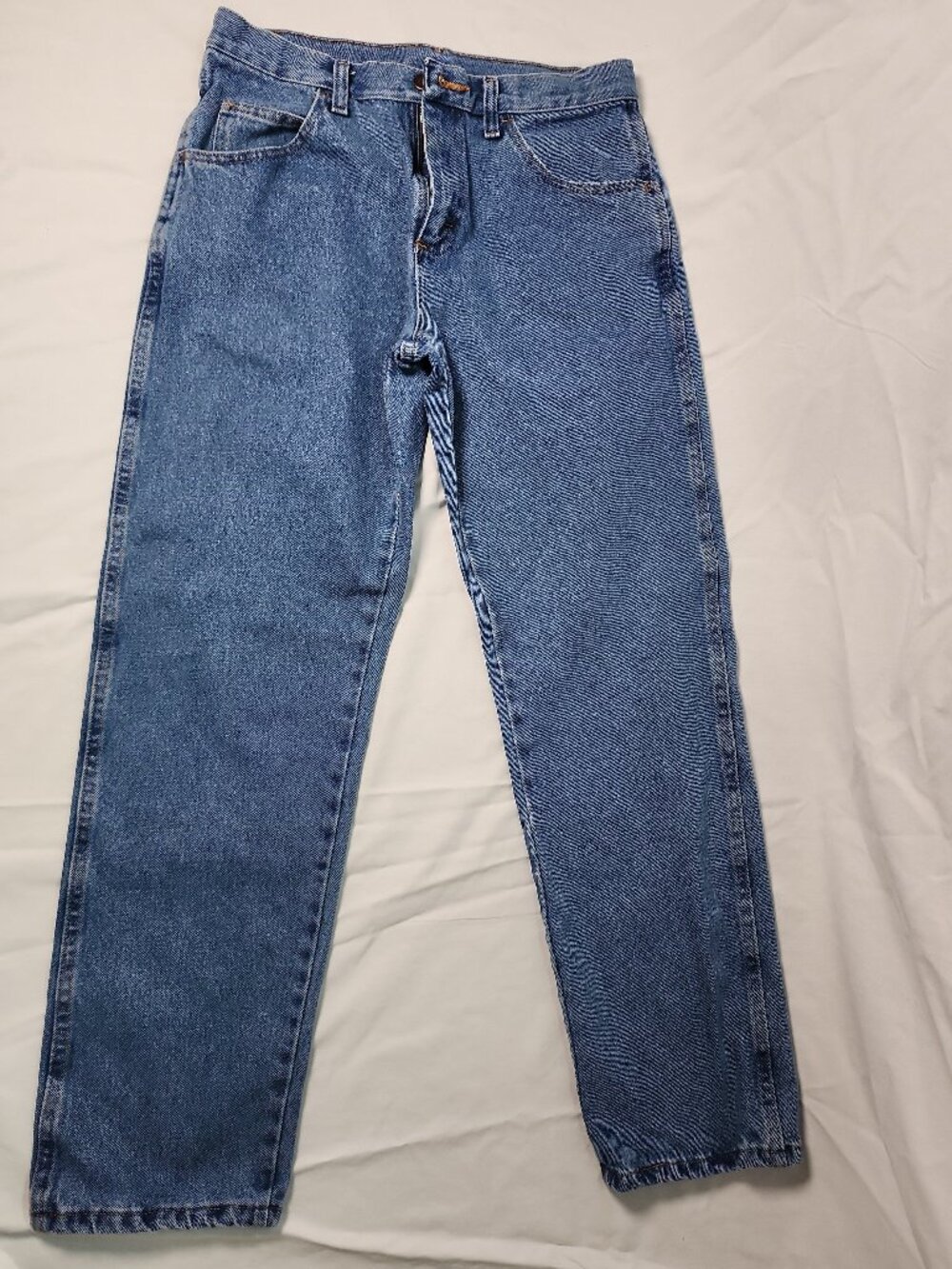 Vintage Rustler Jeans‎ 30x30 Mens Blue Denim Straight Leg Y2K Made in Mexico 90s